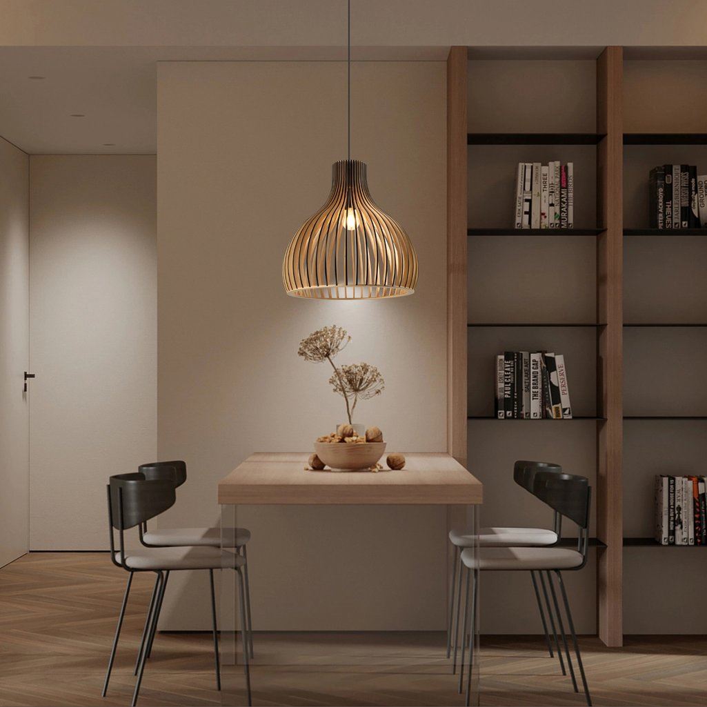 גופי תאורה בקטגוריית: מנורות תליה ,שם המוצר: מ. תליה עץ MIRA 